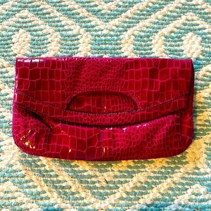 Nine West Fuchsia Pink Clutch Purse Bag